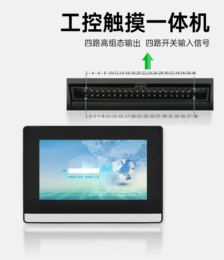 7寸 Android/安卓 工業(yè)平板電腦 智能嵌入式工控觸摸屏一體機 WAR-070C(R)SSHO_07.jpg