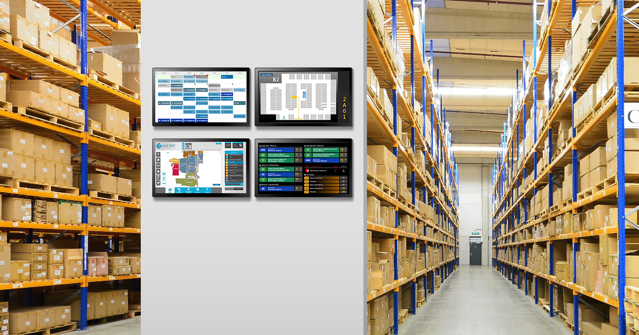 通過使用工業(yè)平板電腦供應(yīng)商的最新系列觸摸計算機作為智能倉庫管理終端優(yōu)化倉庫操作